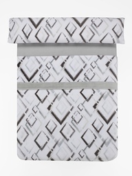 [XI54.N70.101.16.24] SÁBANA MICROCORAL N70 (Cama de 90cm, 16 Gris, Estuche)